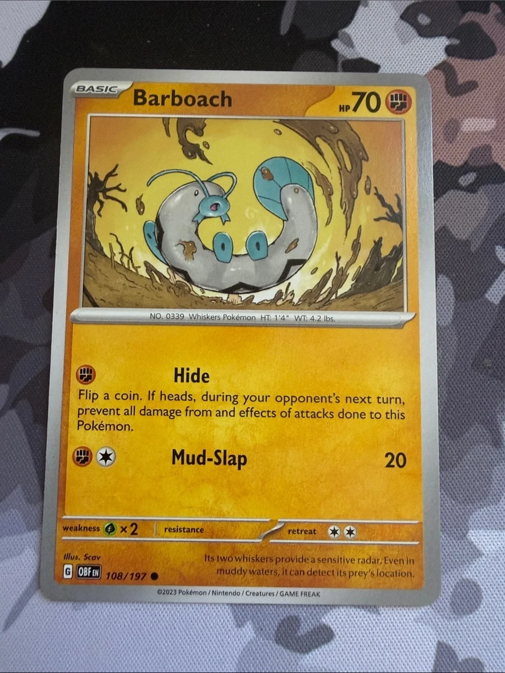Barboach & Whiscash Evolution Lot | 4 Pokémon Cards | ✨5/$25✨